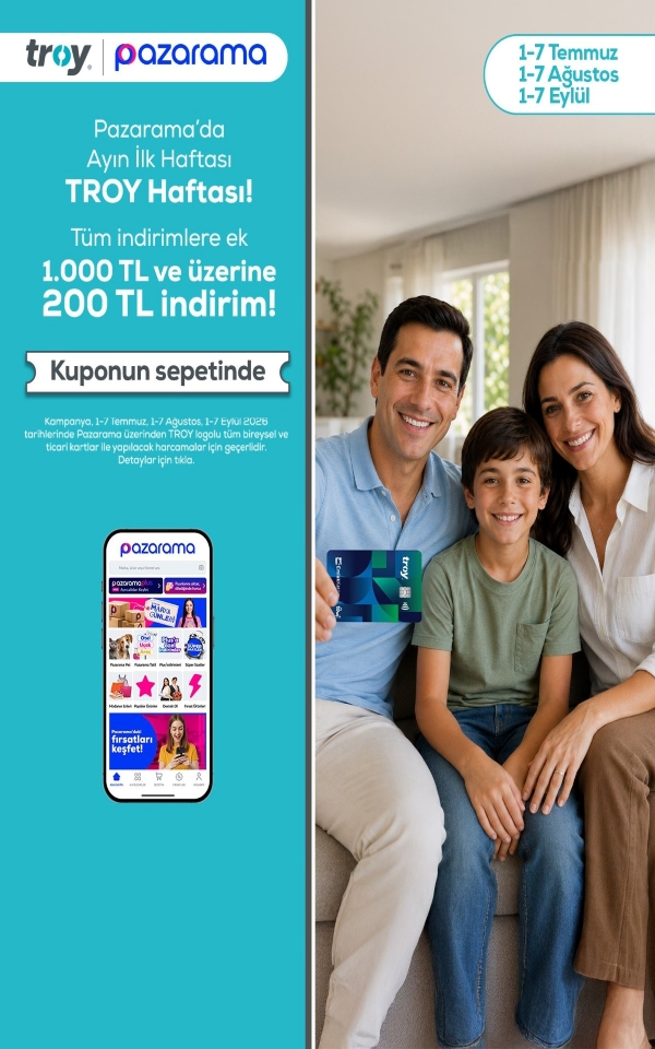 Pazarama’da Ayın İlk Haftası TROY Haftası