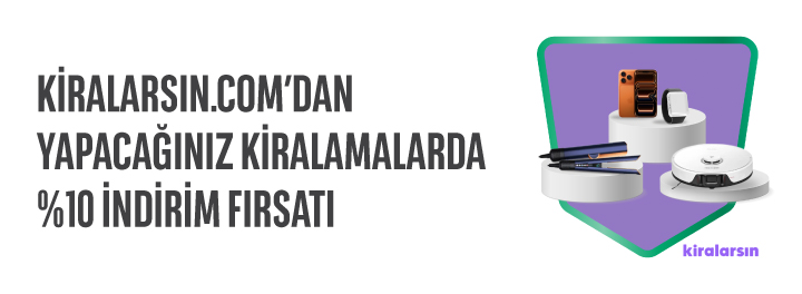 Kiralarsın'da %10 İndirim Ayrıcalığı