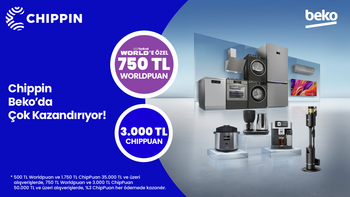 Chippin Beko'da Worldpuan Fırsatı