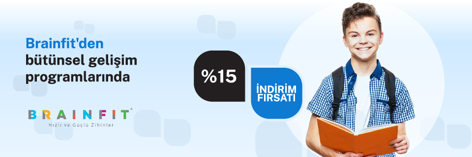 Brainfit'den ergen bütünsel gelişim programlarında %15 indirim fırsatı!