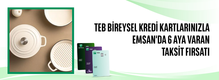 Emsan'da 6 aya varan taksit!