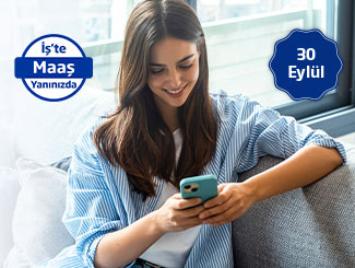 Maaşını İş Bankası’ndan Alan Müşterilerimize Özel %4,19 İndirimli Faiz Oranı İle Ek Hesap!