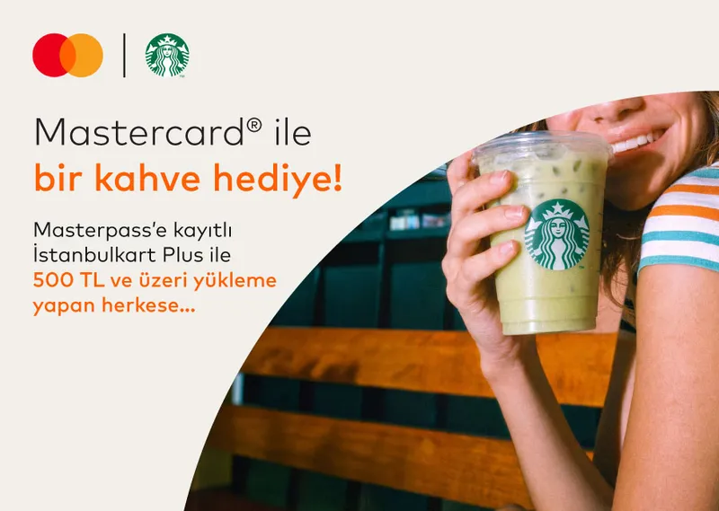 İstanbulkart Plus ile Starbucks’ta bir kahve hediye!