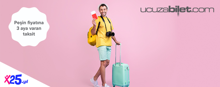 Ucuzabilet.com’da Peşin Fiyatına 3 Aya Varan Taksit Fırsatı!