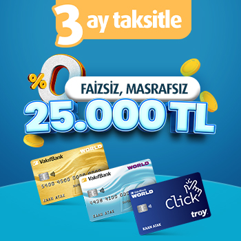 Faizsiz, Masrafsız Taksitli Nakit Avans fırsatı!