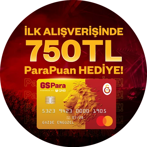 İlk alışverişinde 750 TL ParaPuan hediye!
