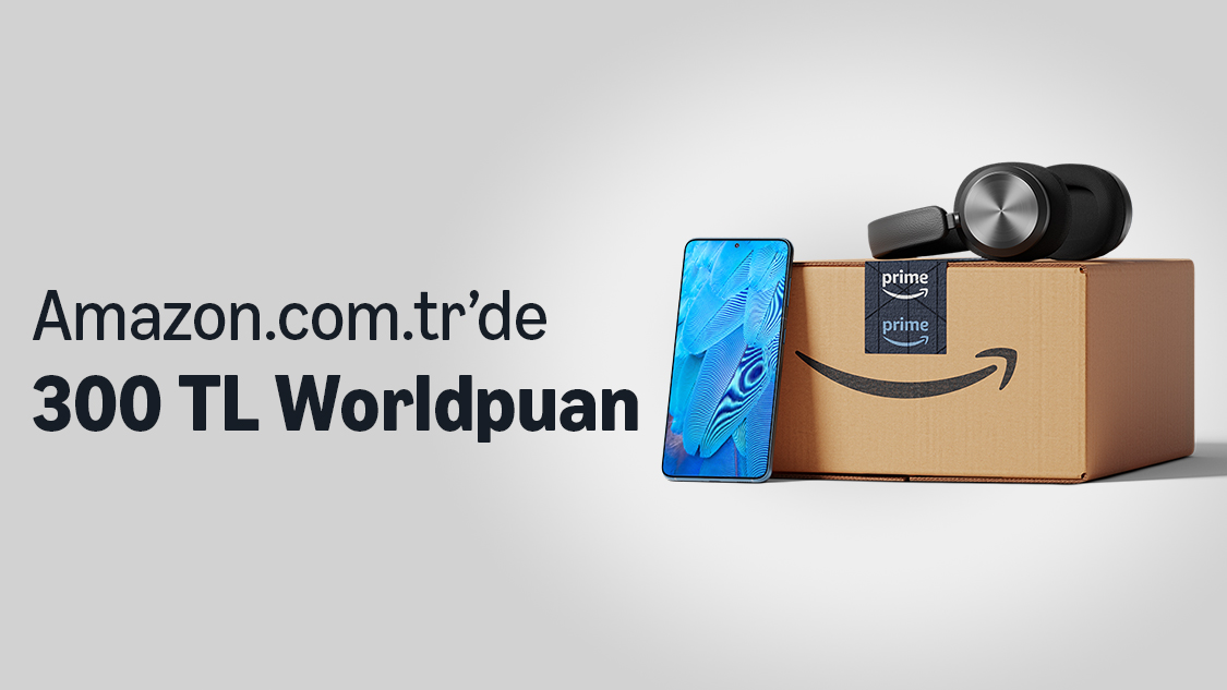 Amazon’da 300 TL Worldpuan!