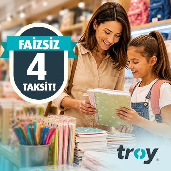 Kitap ve kırtasiye harcamalarınıza faizsiz 4 taksit fırsatı!