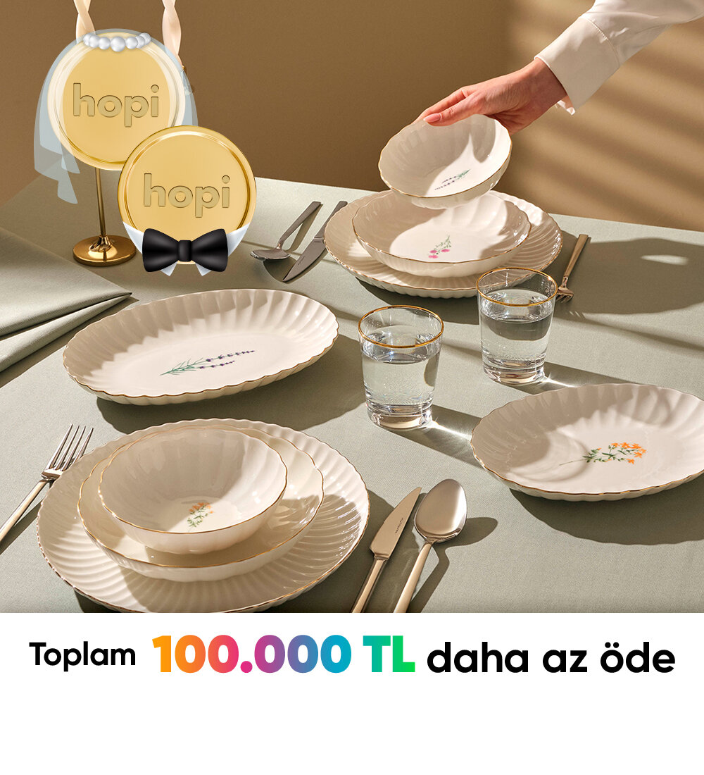 Kütahya Porselen Düğün Alışverişinde 1.250 Paracık Kazan