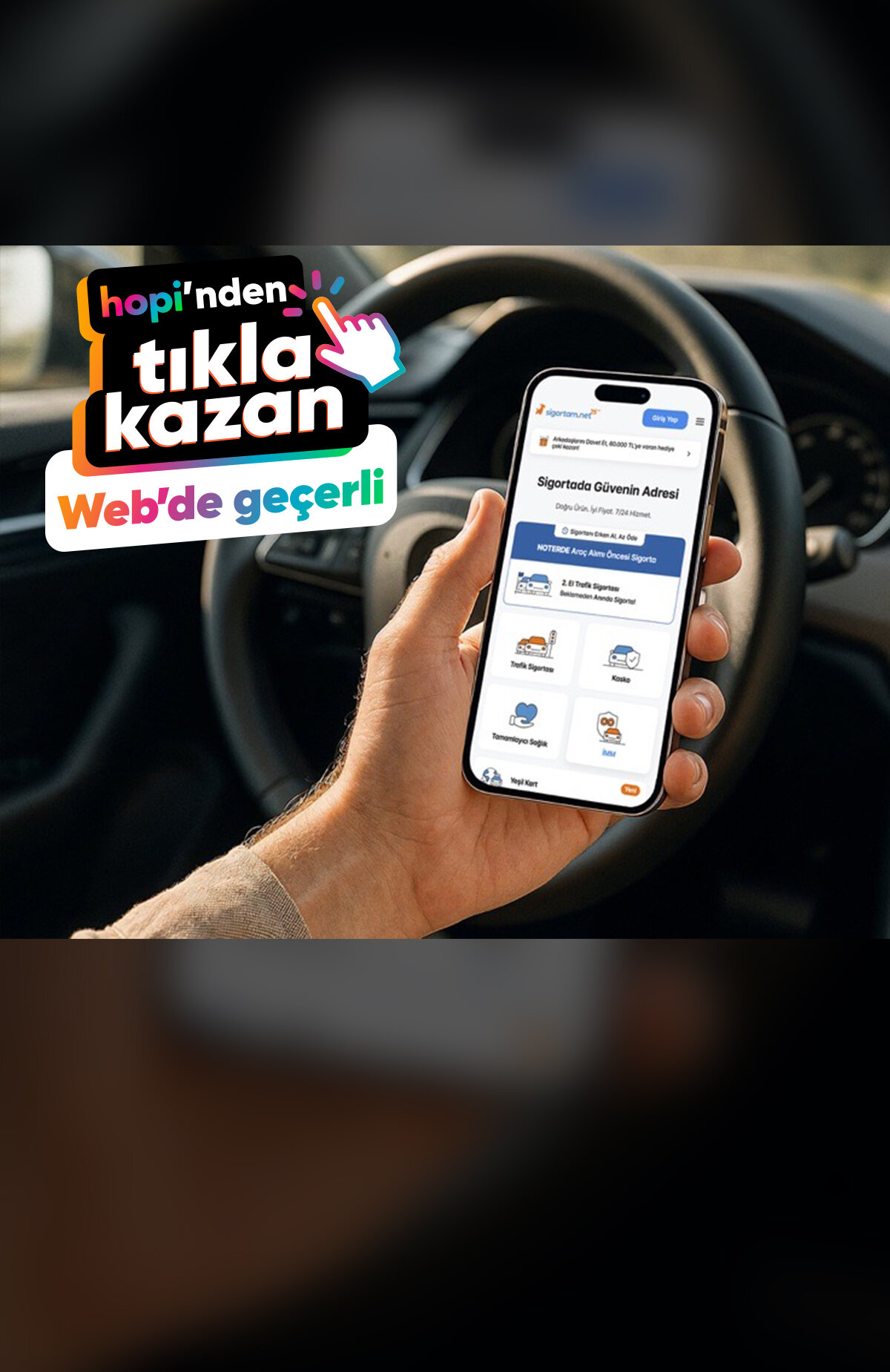 Sigortam.net Trafik Poliçesi Kampanyası