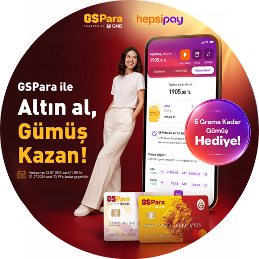 GSParalılara özel altın alımına gümüş hediye!