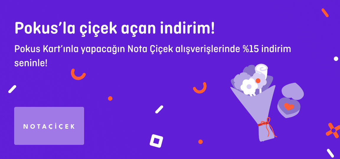 Pokus’la çiçek açan indirim!