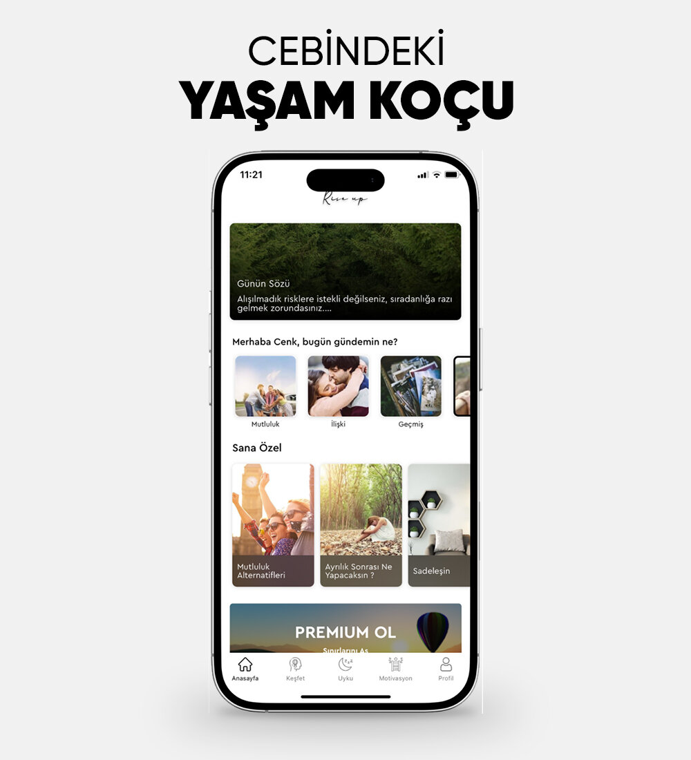 Rise Up 1 Ay Ücretsiz Abonelik Kampanyası