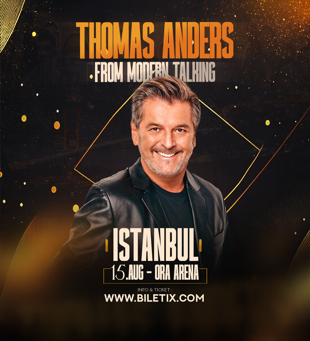 Thomas Anders From Modern Talking Etkinlik Biletlerine %25 İndirim