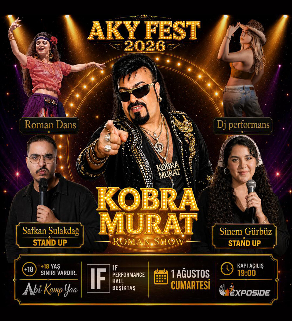 Kobra Murat Live: Stand Up & Dj Performans Bilet İndirimi