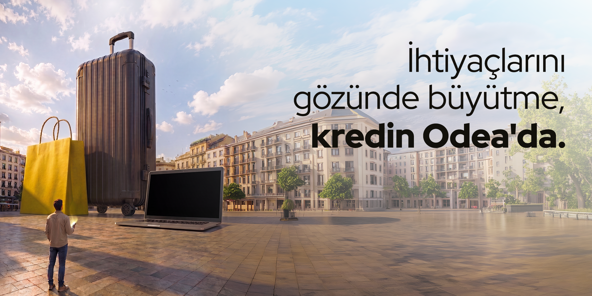 Aylık %3,09’dan başlayan faiz oranı ile İhtiyaç Kredisi Odea'da!