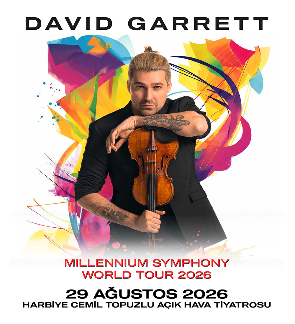 David Garrett: Millennium Symphony Open Air Tour 2026 Konser Bileti Fırsatı