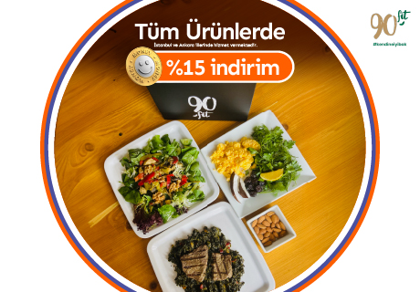 90fit'den Money'lilere Özel %15 İndirim!