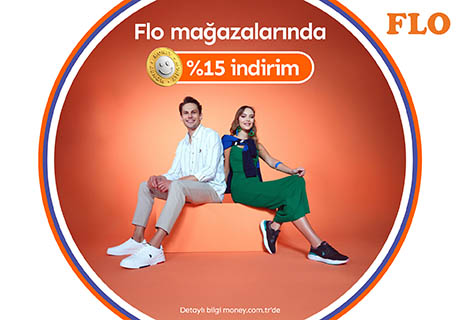 Flo'dan Money'lilere Özel %15 İndirim