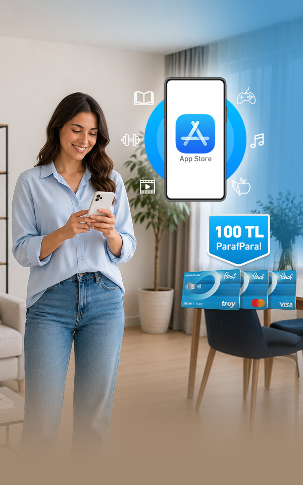 App Store Harcamalarınıza 100 TL'ye Varan Parafpara!