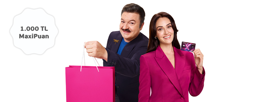 Giyim Ve Kozmetik Alışverişlerinize 1.000 Tl Maxipuan!