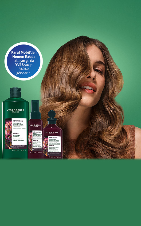 Paraf ile Yves Rocher Mağazalarında 250 TL Parafpara!