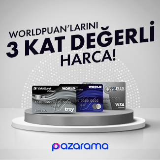 Worldpuan’larını 3 kat değerli harca!