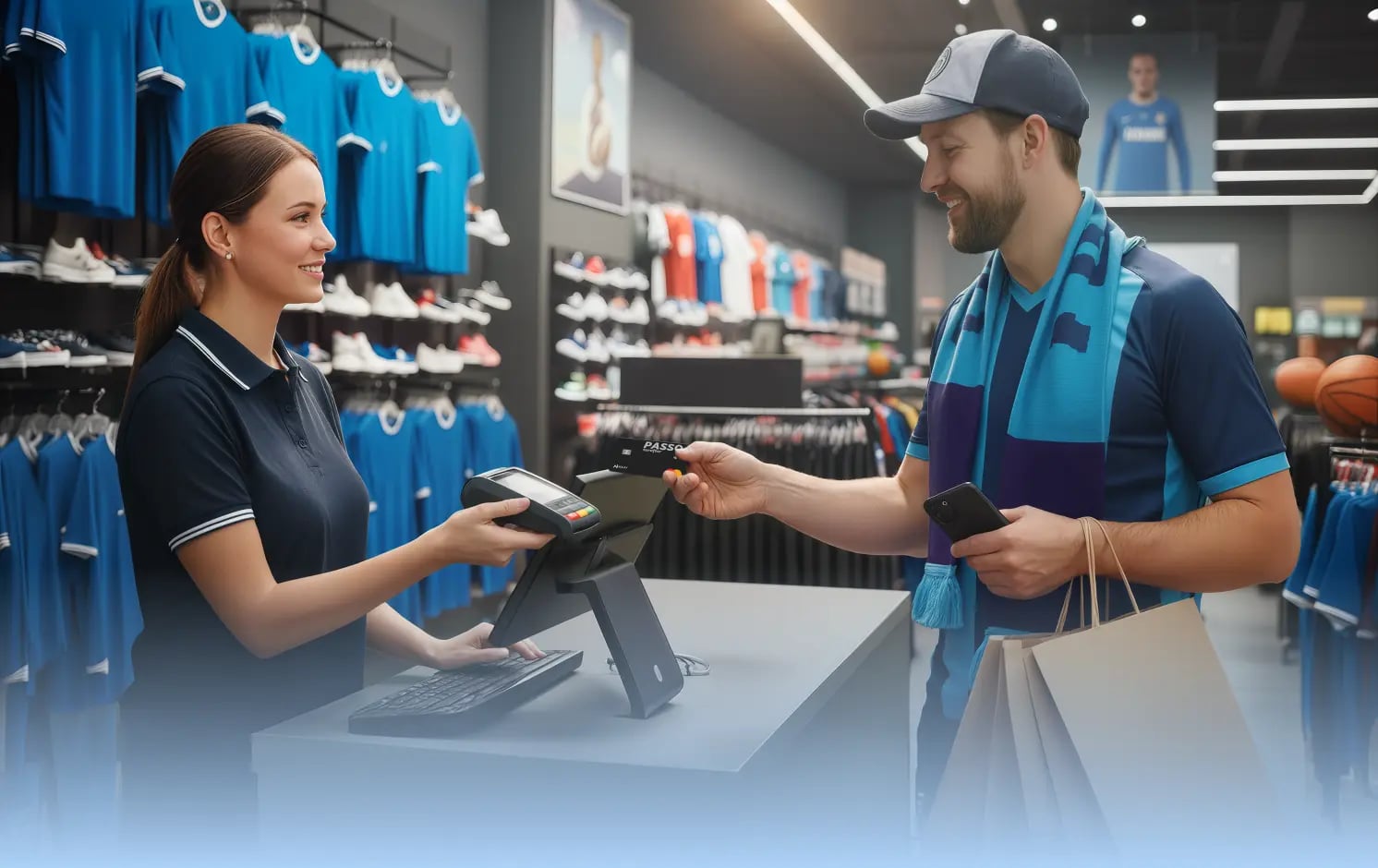 Passo Taraftar banka kartı ile giyim, ayakkabı veya spor malzemeleri harcamalarına 300 TL hediye!