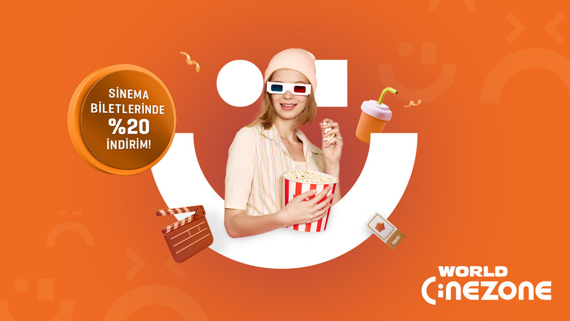 Yapı Kredi Play ile World Cinezone sinema biletlerinde %20 indirim