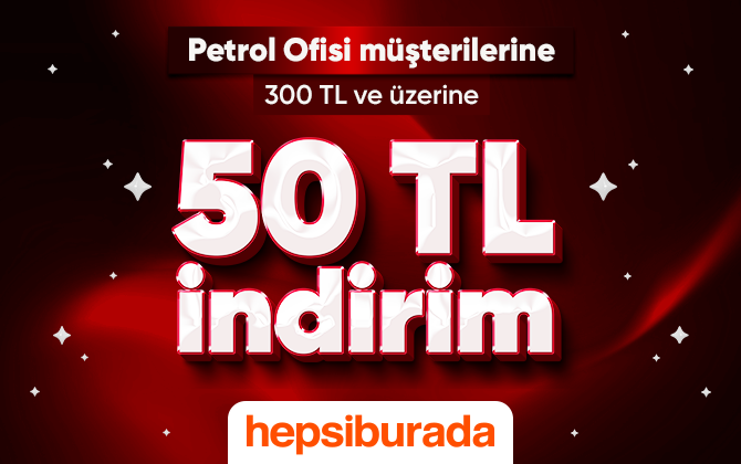 Hepsiburada'da Geçerli 50 TL İndirim!