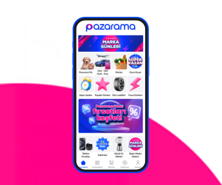 Pazarama'da 3.500 TL ve Üzeri 350 TL Bonus, Bonus Çarşı Pazarama ve Garantipay ile Yapılan Ödemelere Ek 100 TL Bonus!