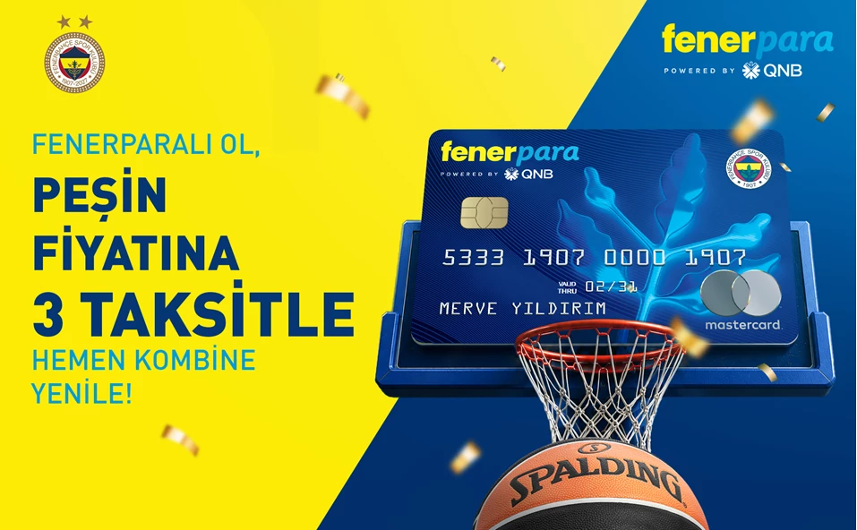 Basketbol Kombinede vade farksız 3 ay taksit imkanı Fenerpara’da!