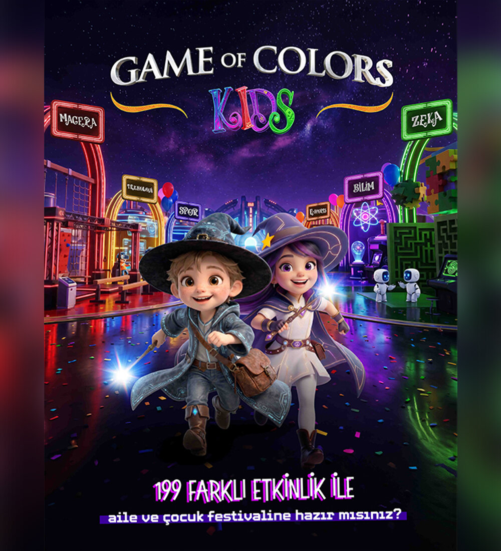 Game Of Colors Kids Biletlerinde %15 İndirim