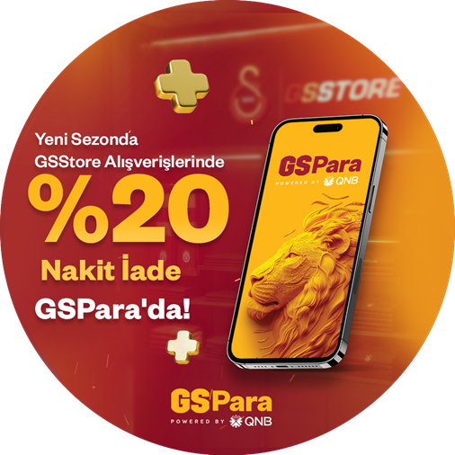 GSStore Alışverişlerinizde %20 Nakit İade Fırsatı GSPara Kredi Kartı'nda!
