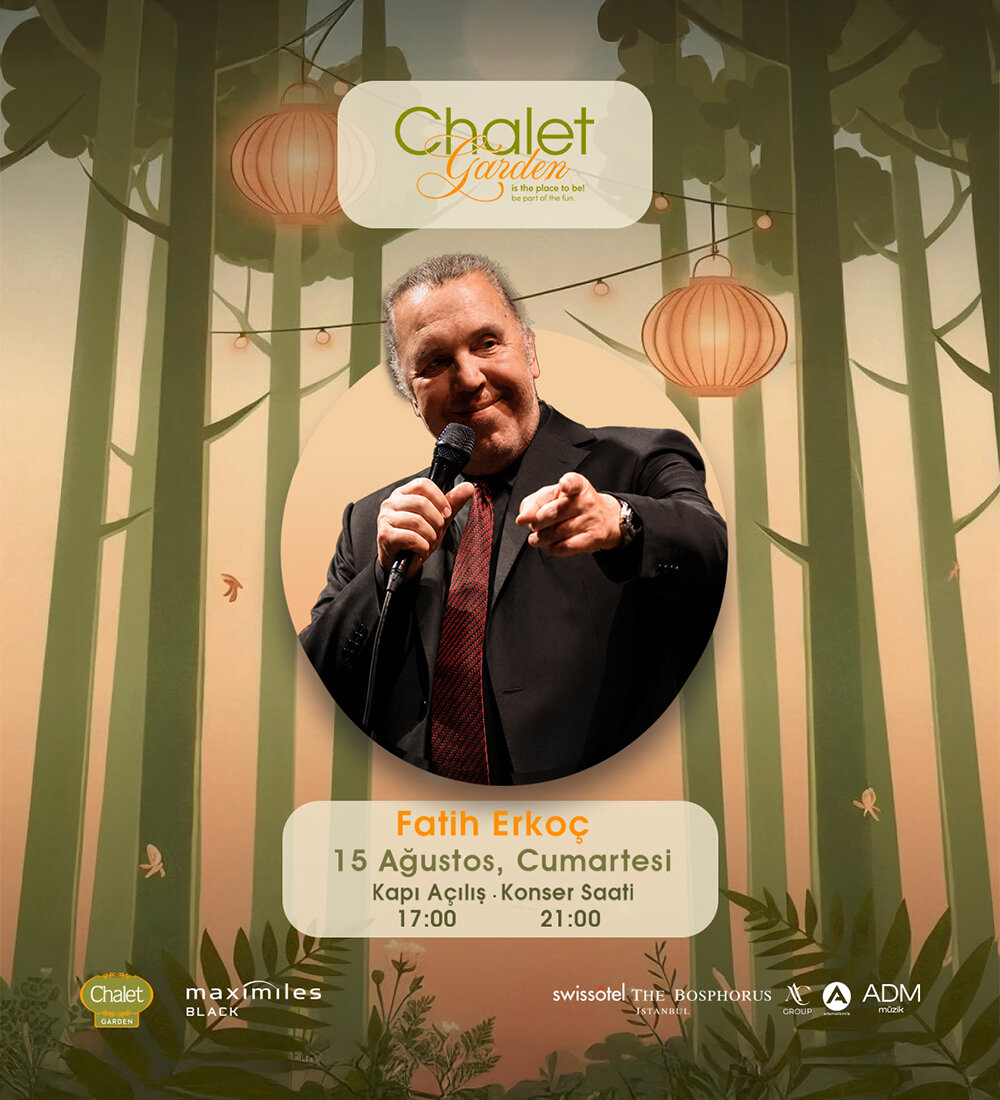Swissotel The Bosphorus Fatih Erkoç Konser Biletlerinde %25 İndirim