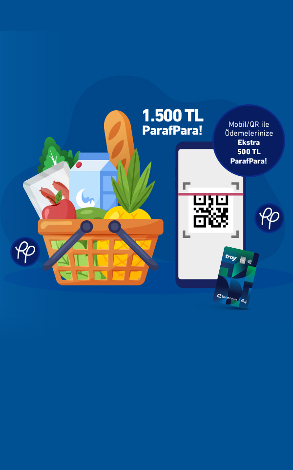 Market Alışverişlerinize 2.000 TL ParafPara Hediye