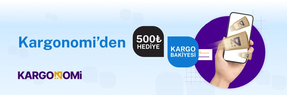 Kargonomi’den 500TL tutarında ücretsiz kargo bakiye fırsatı!