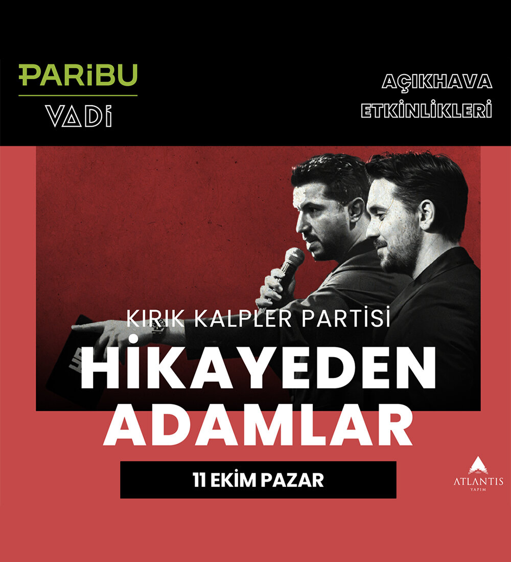 Hikayeden Adamlar Etkinliği %25 İndirim Fırsatı