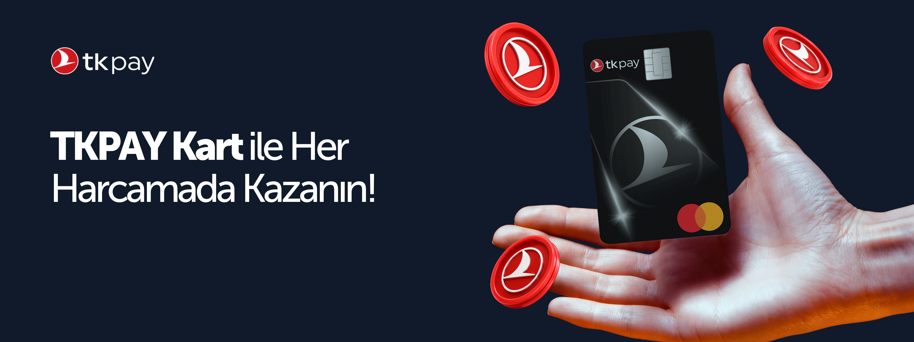 Yurt İçinde %3, Yurt Dışında %5 TK Para!