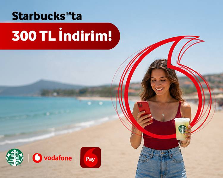 Starbucks’ta 300 TL İndirim!