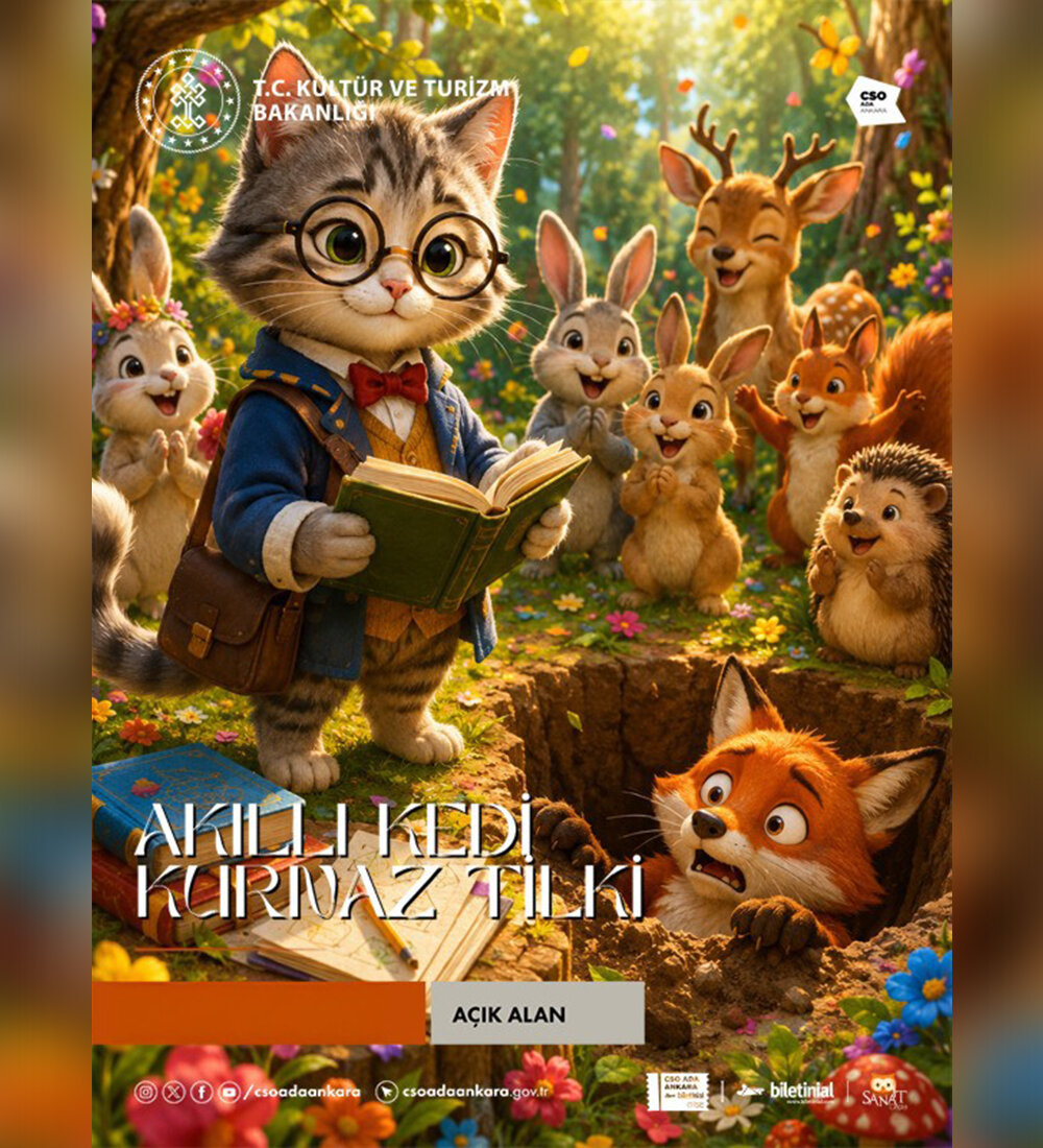 Akıllı Kedi Kurnaz Tilki Tiyatro Etkinliği Biletlerinde %20 İndirim