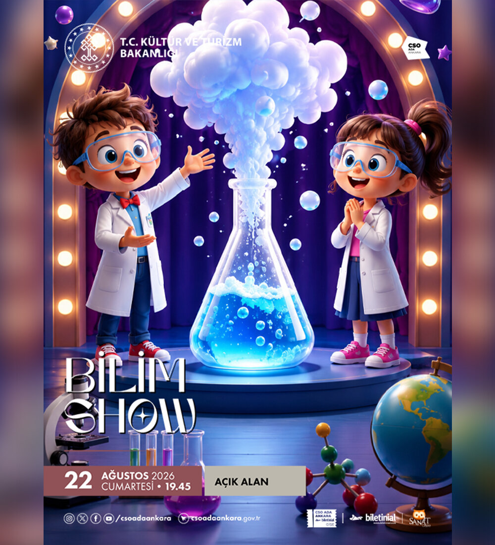Bilim Show Tiyatro Etkinliği Biletlerinde %20 İndirim