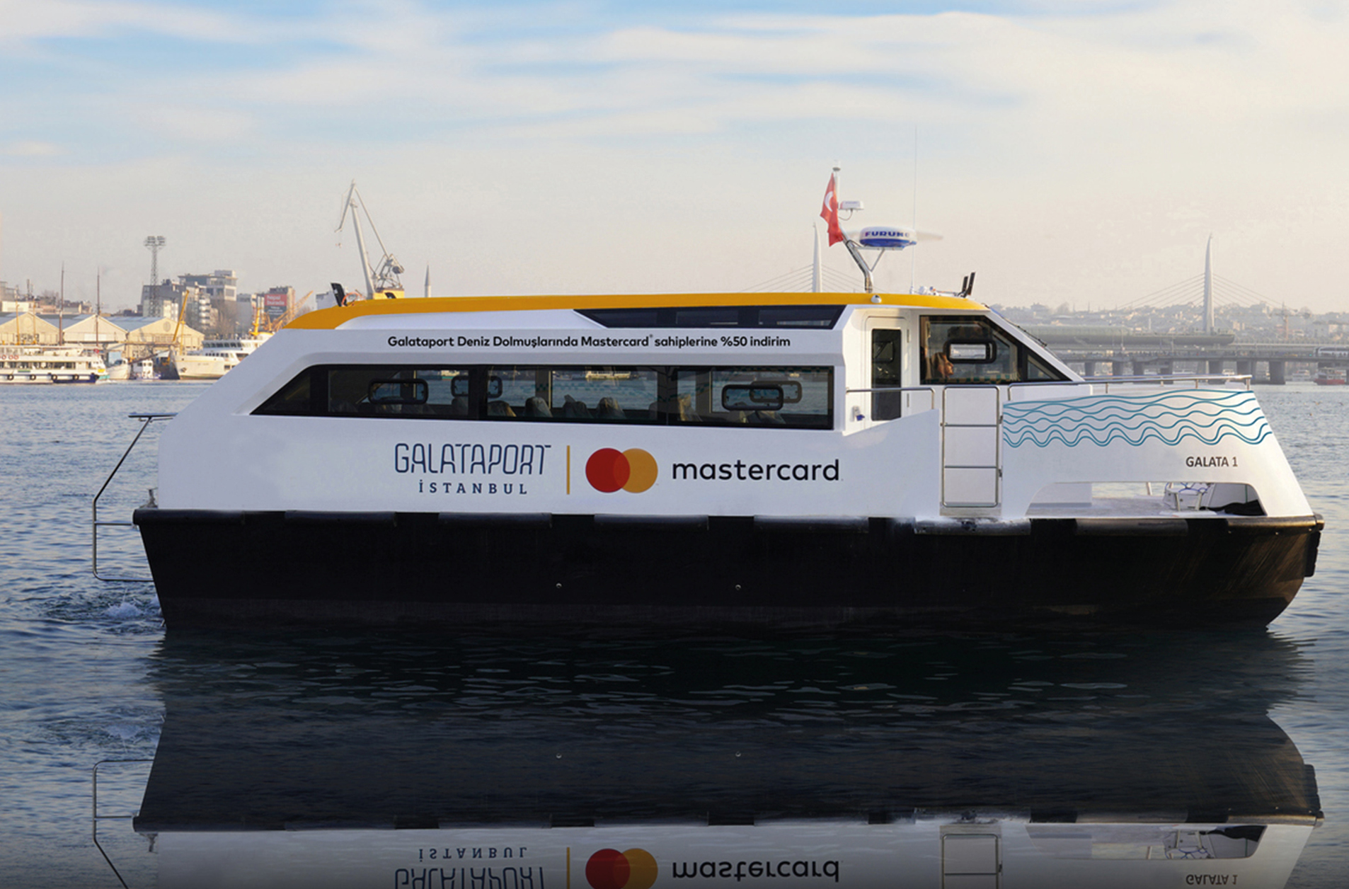 Galataport İstanbul Deniz Dolmuşlarında %50 İndirim