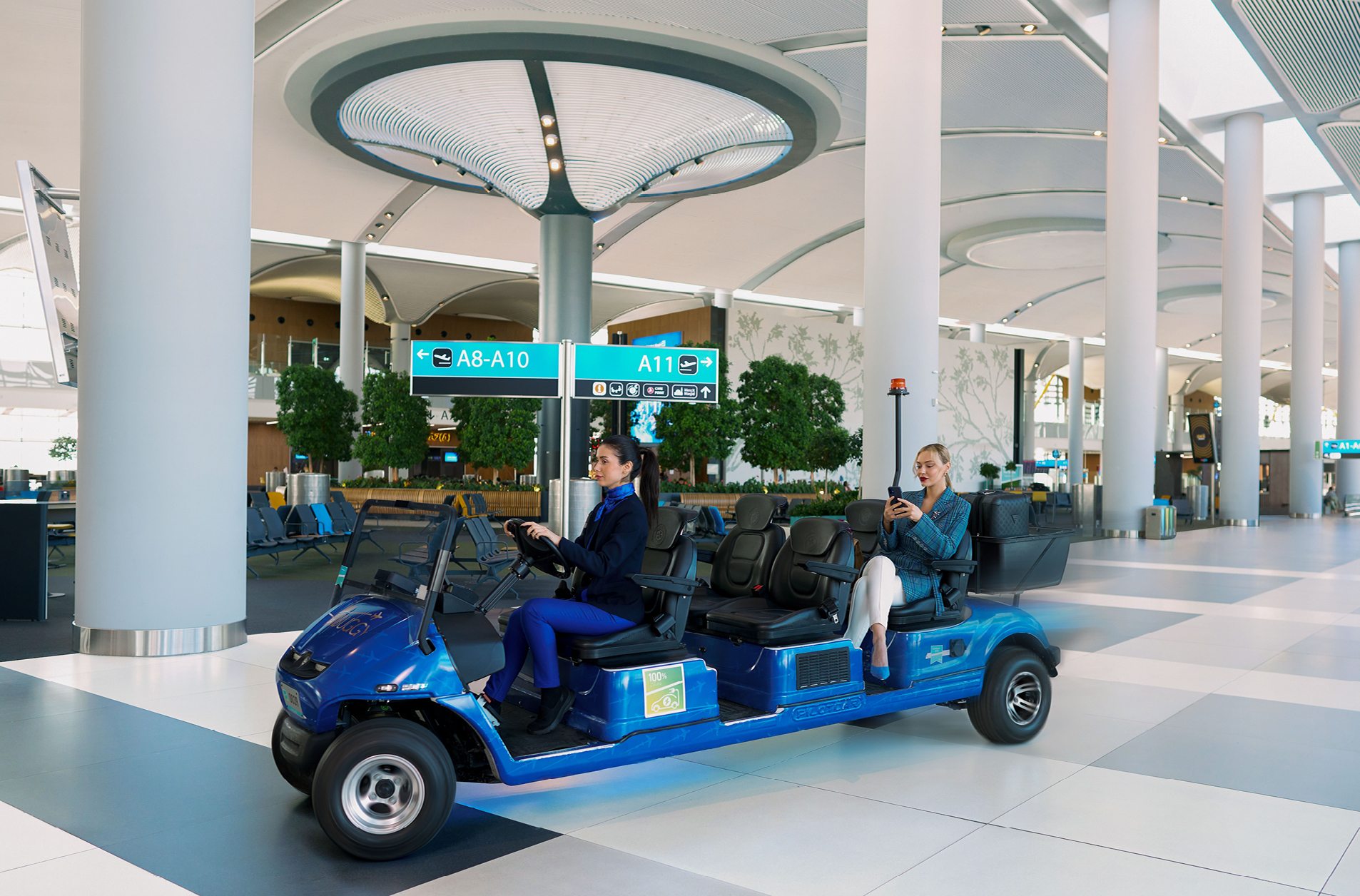 Mastercard World Legend İle İstanbul Havalimanı'nda Ücretsiz Buggy Hizmeti