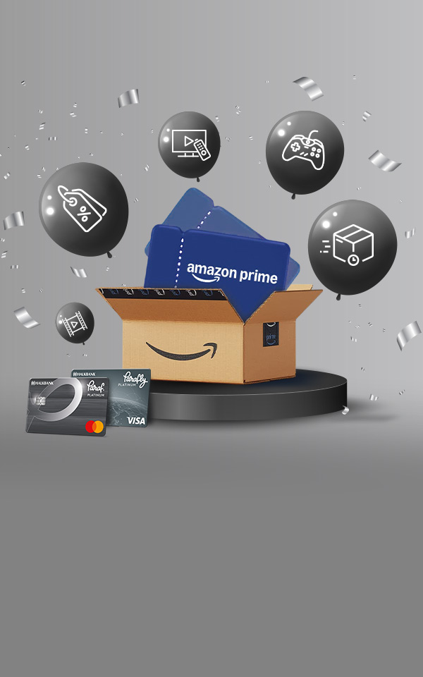 Paraf Platinum ve Parafly Platinum’dan Amazon Prime Üyeliği Hediye!